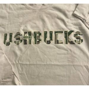 2021 Usher Ushbucks Long Sleeve White Money Shirt Size Medium